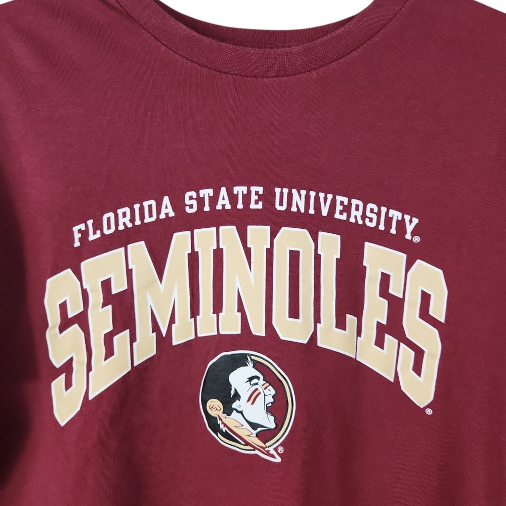 Champion, Woman's Seminoles Tee, in Great Condition, no Pulls,or Spots, Sz L - Picture 6 of 6